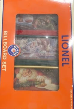 Lionel 6-81988 Angela Trotta Thomas Christmas Billboard Pack