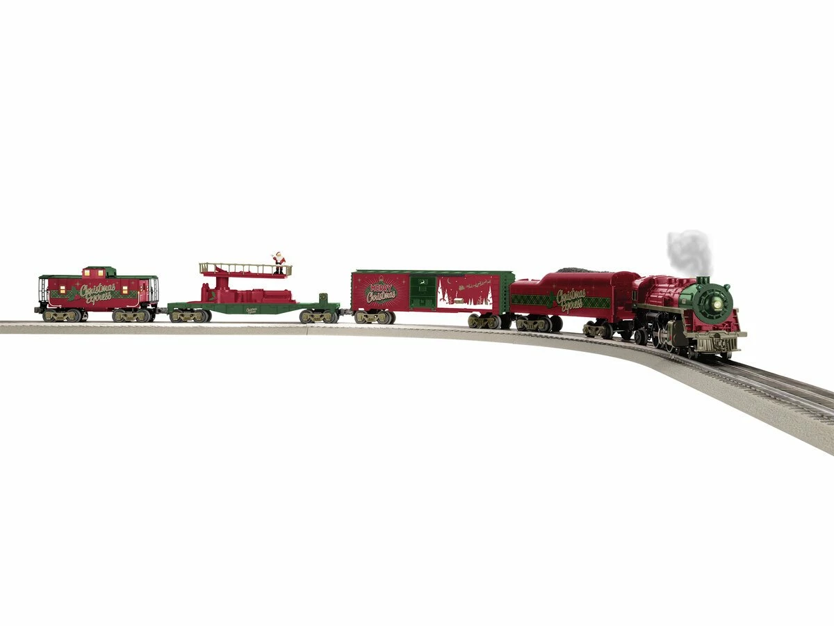 Lionel 2223020 Christmas Celebration LionChief O Gauge Starter Train Set 3 Lionel 2223020 Christmas Celebration LionChief O Gauge Starter Train Set