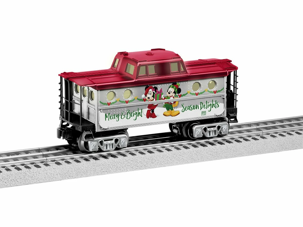 Lionel 2228220 O Mickey & Friends Christmas Caboose 3 Lionel 2228220 O Mickey & Friends Christmas Caboose