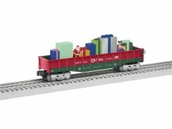 Lionel 2228130 O North Pole Central Christmas Chasing Gondola