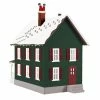 Lionel 2229290 O Plug-Expand-Play Up On The Rooftop Christmas House