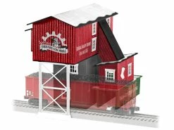 Lionel 2229320 O Plug-Expand-Play Christmas Coal Works Lighted Coaling Station