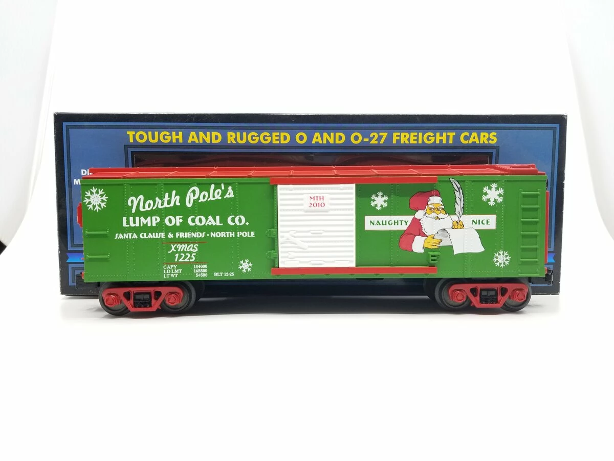 MTH 30-74609 O Gauge D.A.P. 2010 Christmas Boxcar #1225 3 MTH 30-74609 O Gauge D.A.P. 2010 Christmas Boxcar #1225