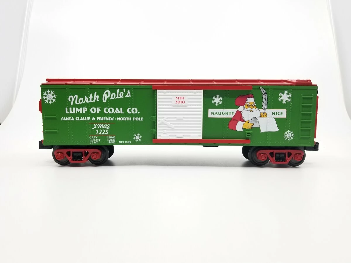 MTH 30-74609 O Gauge D.A.P. 2010 Christmas Boxcar #1225 4 MTH 30-74609 O Gauge D.A.P. 2010 Christmas Boxcar #1225 - Image 2