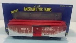 American Flyer 6-48423 S 2017 Christmas Boxcar