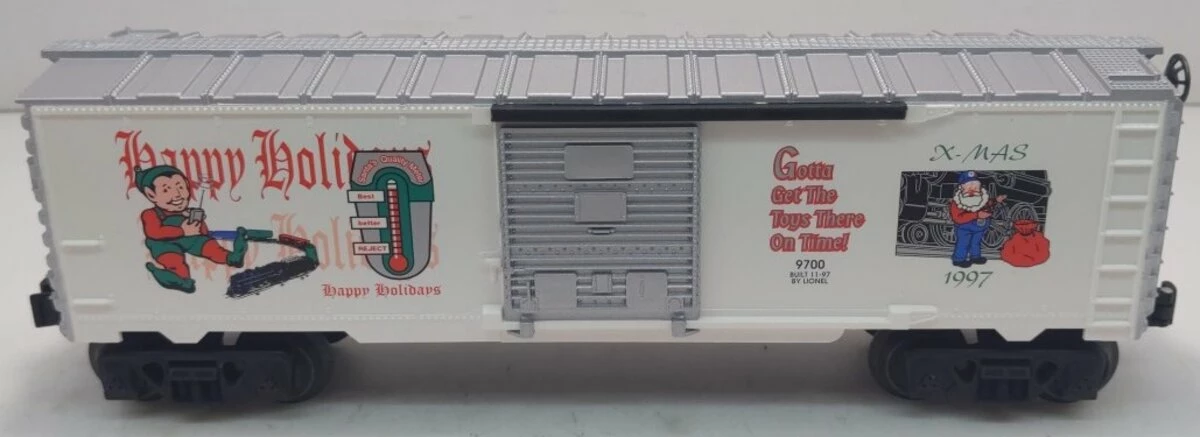 Lionel 6-16272 O Gauge 1997 Christmas Boxcar LN/Box 5 Lionel 6-16272 O Gauge 1997 Christmas Boxcar LN/Box - Image 3