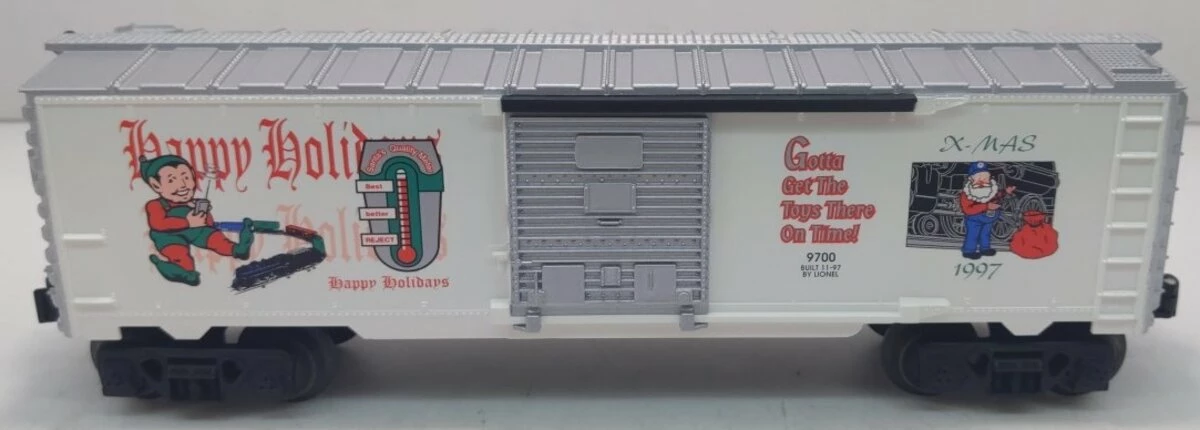 Lionel 6-16272 O Gauge 1997 Christmas Boxcar LN/Box 4 Lionel 6-16272 O Gauge 1997 Christmas Boxcar LN/Box - Image 2