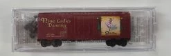 Micro Trains Micro-Trains 02100509 N Nine Ladies Dancing 40' Plug Door Christmas Boxcar #09 MT/Box