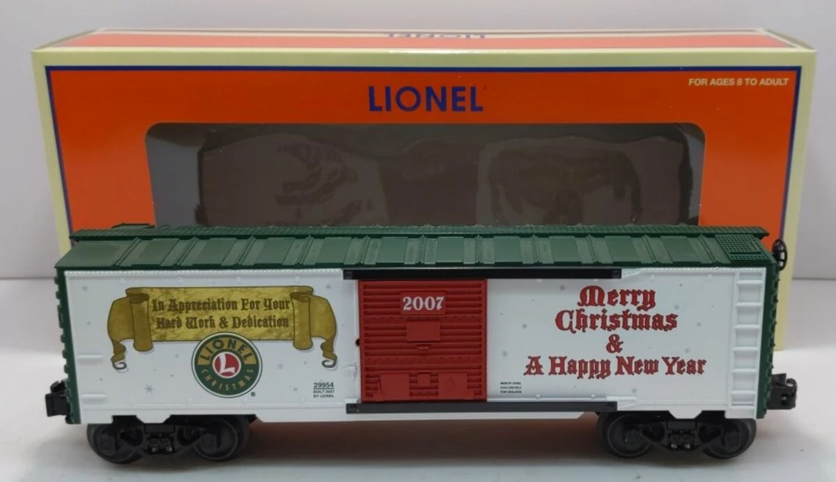 Lionel 6-29954 2007 Dealer's Christmas Box Car 3 Lionel 6-29954 2007 Dealer's Christmas Box Car