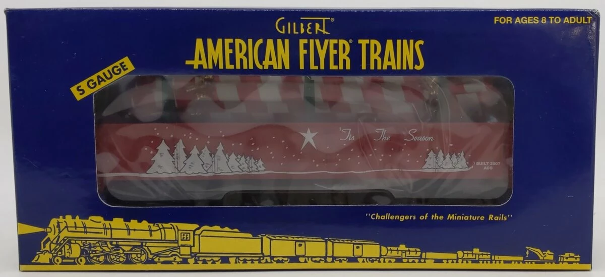 American Flyer 6-48553 S Gauge Christmas Gondola With Candy Canes Load 3 American Flyer 6-48553 S Gauge Christmas Gondola With Candy Canes Load