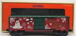 Lionel 6-36296 O Gauge 2005 Christmas Boxcar NIB