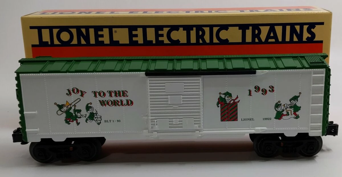 Lionel 6-19922 O Gauge 1993 Christmas Boxcar LN/Box 3 Lionel 6-19922 O Gauge 1993 Christmas Boxcar LN/Box