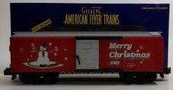 American Flyer 6-48346 S Gauge 2002 Christmas Boxcar