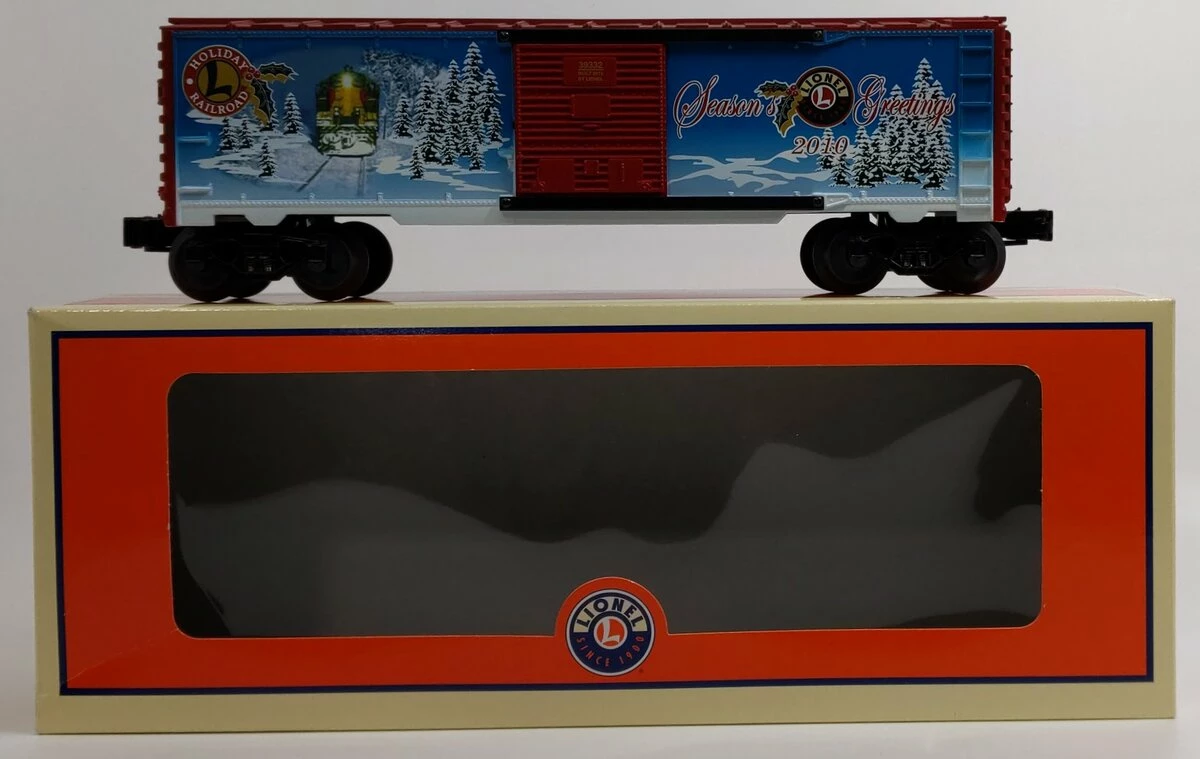Lionel 6-39332 O Gauge 2010 Christmas Boxcar 3 Lionel 6-39332 O Gauge 2010 Christmas Boxcar