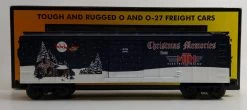 MTH 30-7489 O Gauge 2001 Christmas Memories Box Car LN/Box