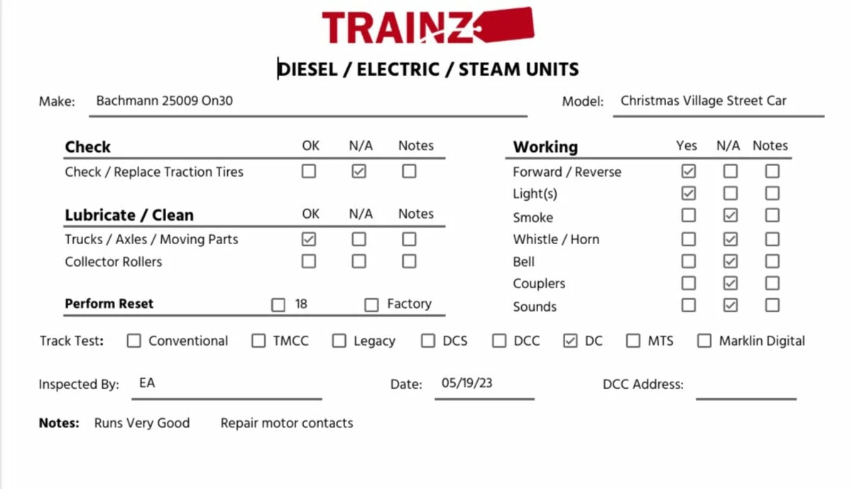 Bachmann 25009 On30 Christmas Village Street Car Set EX/Box 10 Bachmann 25009 On30 Christmas Village Street Car Set EX/Box - Image 8