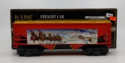 K-Line K621-5602 O Gauge Anheuser-Busch Christmas Hopper LN/Box