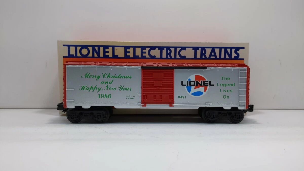 Lionel 6-9491 O Gauge 1986 Christmas Boxcar LN/Box 3 Lionel 6-9491 O Gauge 1986 Christmas Boxcar LN/Box