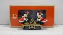 Lionel 6-18433 O Gauge Mickey & Minnie Christmas Operating Handcar -Bachmann Store U5281576 5BFB0676