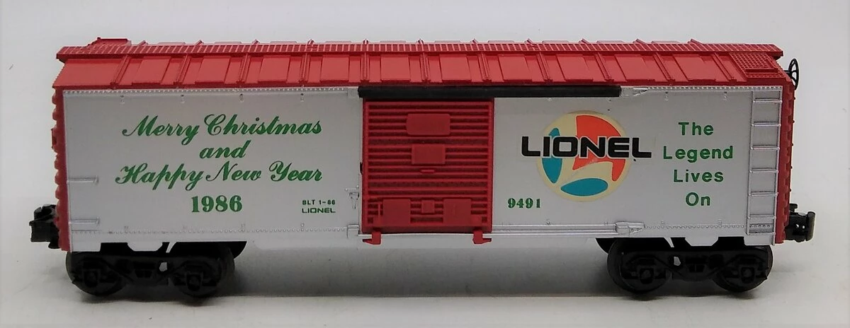 Lionel 6-9491 O Gauge 1986 Christmas Boxcar EX/Box 5 Lionel 6-9491 O Gauge 1986 Christmas Boxcar EX/Box - Image 3