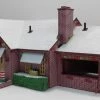 Lionel 6-37957 Deluxe Holiday House Building With Operating Christmas Lights VG -Bachmann Store U5284056 C03C2A58