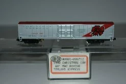 Con-Cor 0001-008712 N Scale Christmas Express Box Car # 1990 LN/Box