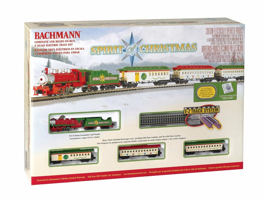 Bachmann 24017 Spirit Of Christmas N Gauge Steam Starter Freight Train Set 4 Bachmann 24017 Spirit Of Christmas N Gauge Steam Starter Freight Train Set - Image 2