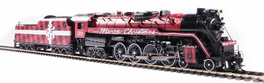 Broadway Limited 6811 HO Reading Merry Christmas T1 4-8-4 Steam Loco W/ Paragon4 3 Broadway Limited 6811 HO Reading Merry Christmas T1 4-8-4 Steam Loco W/ Paragon4