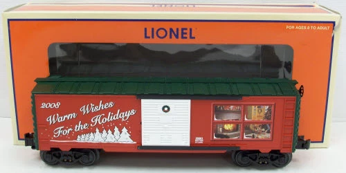 Lionel 6-25061 2008 Christmas Boxcar 3 Lionel 6-25061 2008 Christmas Boxcar