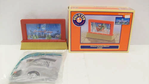 Lionel 6-24228 O Gauge Christmas Operating Billboard 3 Lionel 6-24228 O Gauge Christmas Operating Billboard