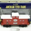 American Flyer 6-48739 S Gauge North Pole Central Illuminated Christmas Caboose